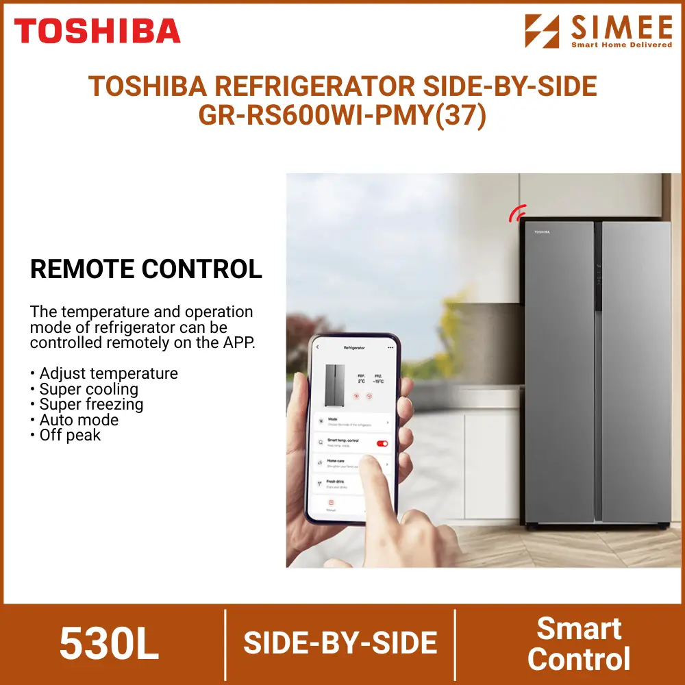TOSHIBA REFRIGERATOR SIDE-BY-SIDE GR-RS600WI-PMY(37) (3).webp