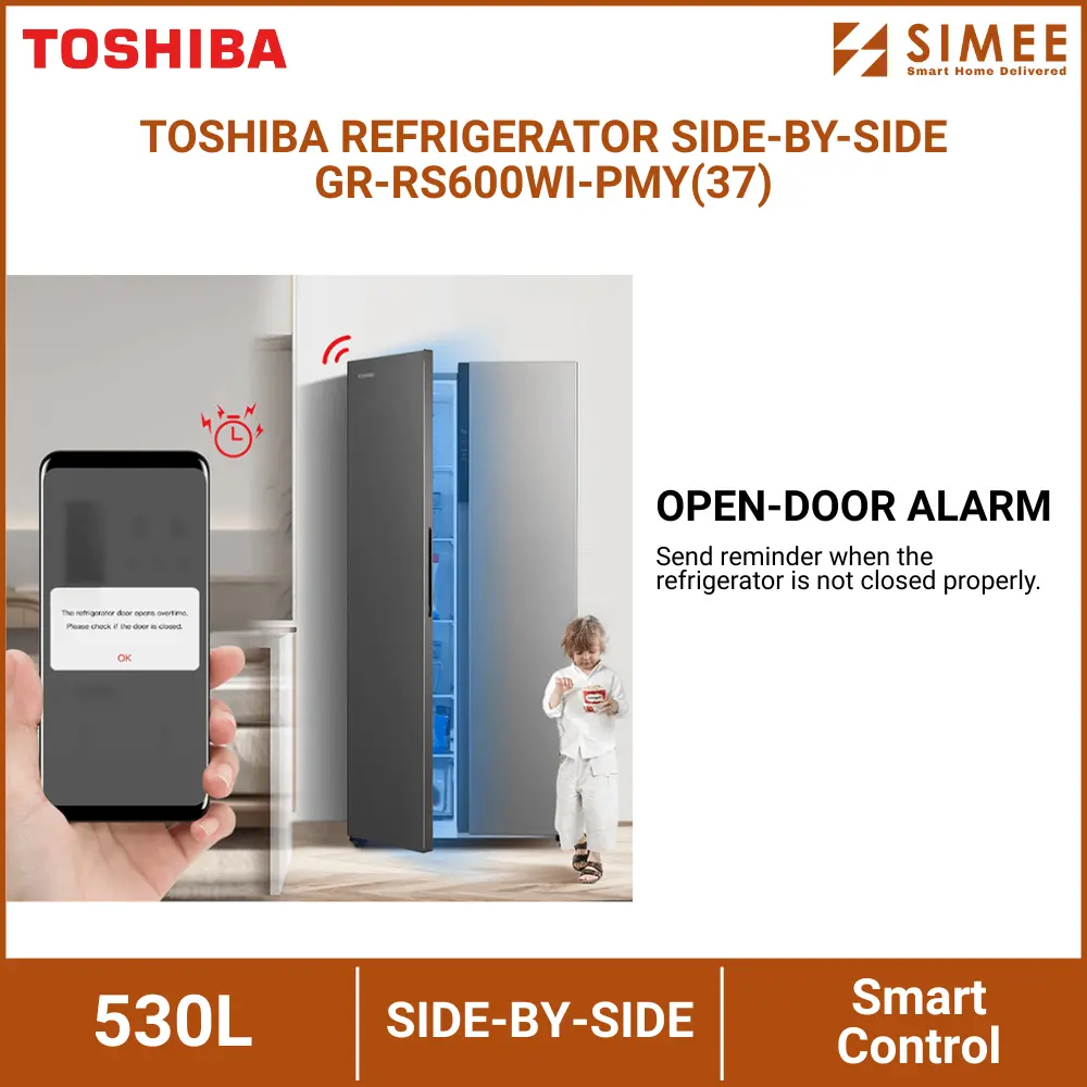 TOSHIBA REFRIGERATOR SIDE-BY-SIDE GR-RS600WI-PMY(37) (4).webp