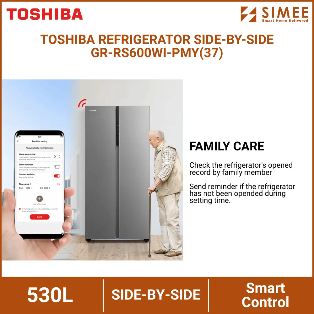 TOSHIBA REFRIGERATOR SIDE-BY-SIDE GR-RS600WI-PMY(37) (6).webp