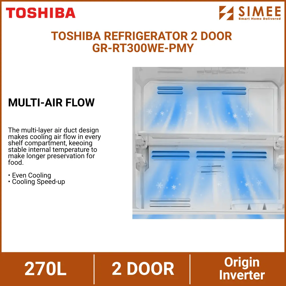 TOSHIBA REFRIGERATOR 2 DOOR GR-RT300WE-PMY (4).webp