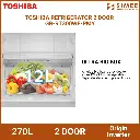 TOSHIBA REFRIGERATOR 2 DOOR GR-RT300WE-PMY (9).webp