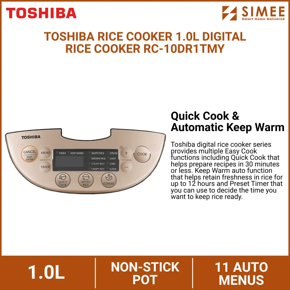 TOSHIBA RICE COOKER 1.0L DIGITAL RICE COOKER RC-10DR1TMY (8).webp