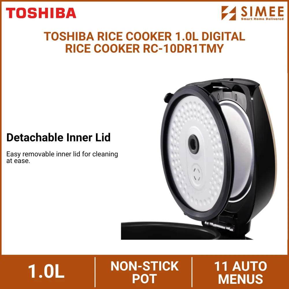 TOSHIBA RICE COOKER 1.0L DIGITAL RICE COOKER RC-10DR1TMY (9).webp
