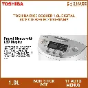 TOSHIBA RICE COOKER 1.0L DIGITAL RICE COOKER RC-10DH1NMY (5).webp