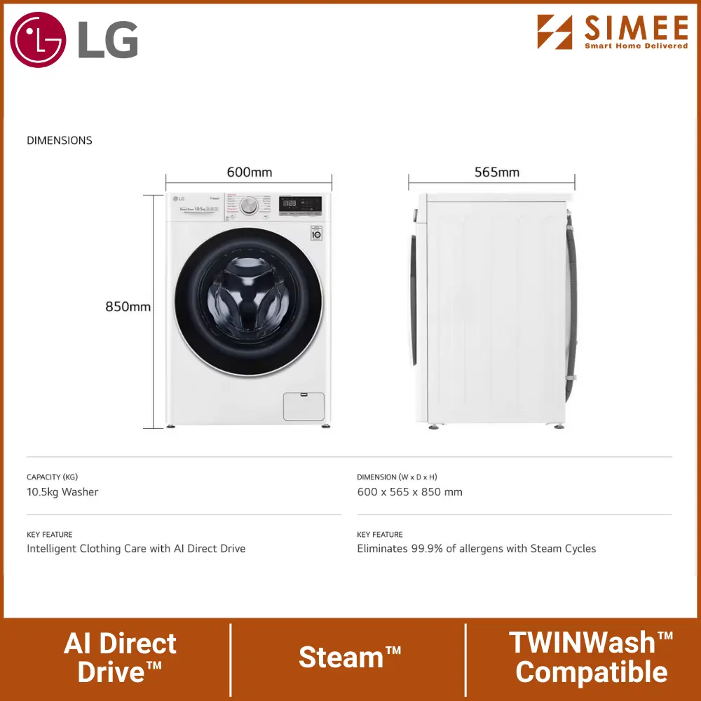 LG WASHING MACHINE FRONT LOAD FV1450S4W (10).webp