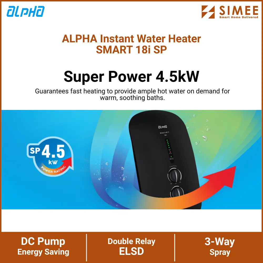 ALPHA Instant Water Heater SMART 18i SP RainShower (3).webp