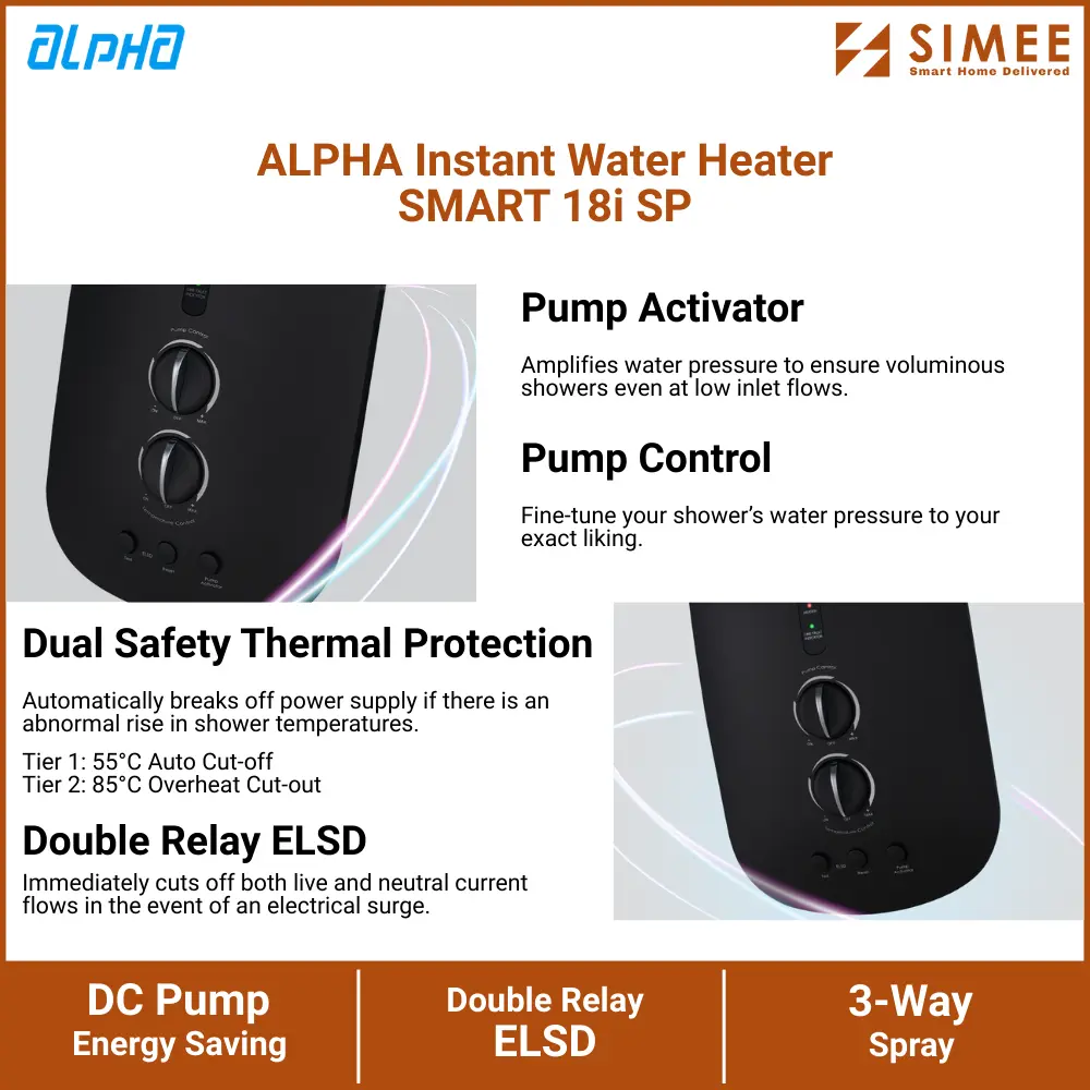 ALPHA Instant Water Heater SMART 18i SP RainShower (7).webp