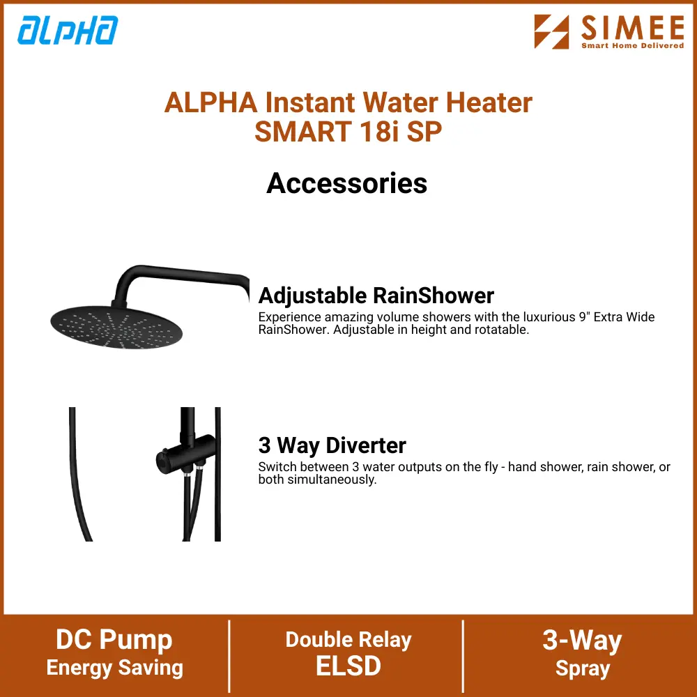 ALPHA Instant Water Heater SMART 18i SP RainShower (9).webp