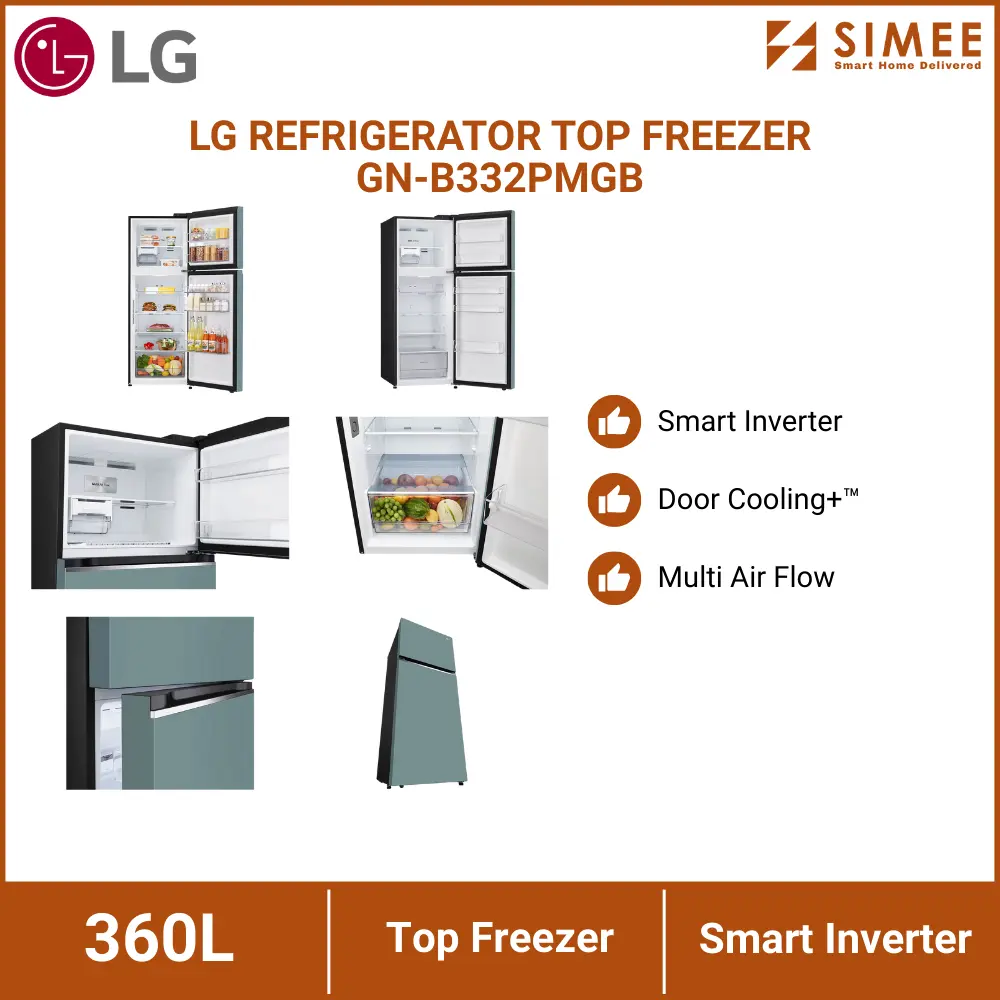 LG REFRIGERATOR TOP FREEZER GN-B332PMGB (2).webp
