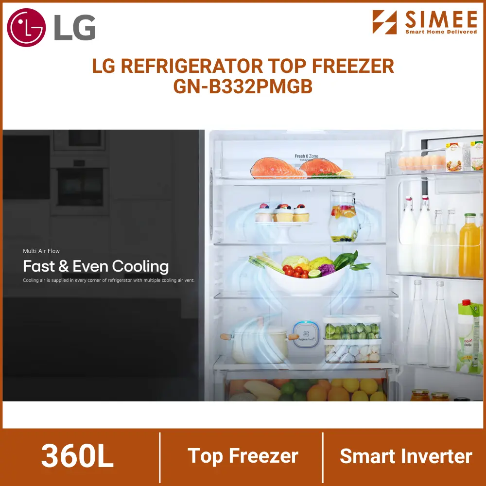 LG REFRIGERATOR TOP FREEZER GN-B332PMGB (5).webp