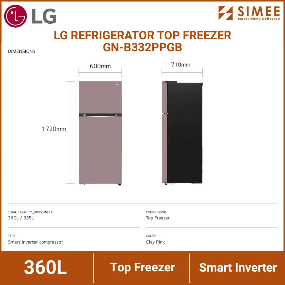 LG REFRIGERATOR TOP FREEZER GN-B332PPGB (7).webp