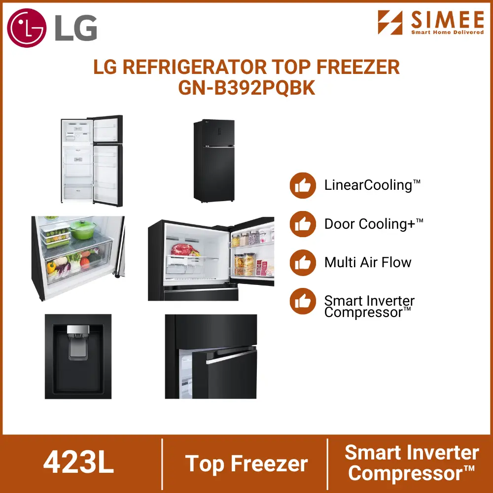 LG REFRIGERATOR TOP FREEZER GN-B392PQBK (2).webp