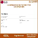 LG REFRIGERATOR TOP FREEZER GN-B392PQBK (12).webp