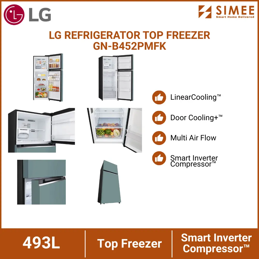 LG REFRIGERATOR TOP FREEZER GN-B452PMFK (2).webp