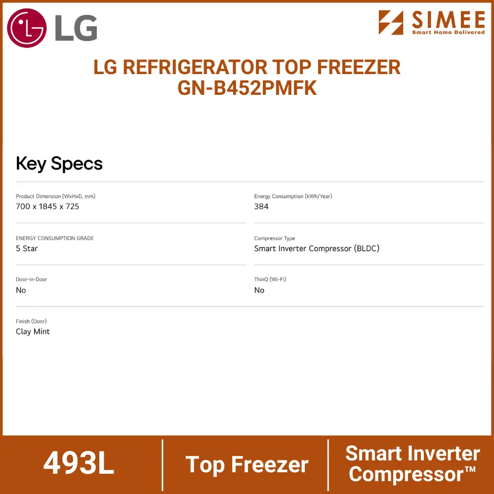 LG REFRIGERATOR TOP FREEZER GN-B452PMFK (8).webp