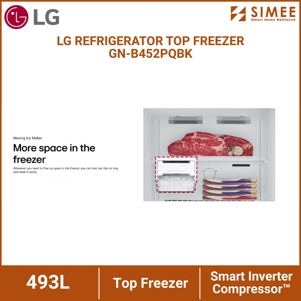 LG REFRIGERATOR TOP FREEZER GN-B452PQBK (7).webp
