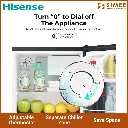HISENSE REFRIGERATOR SINGLE DOOR RR60D4ABN (6).webp