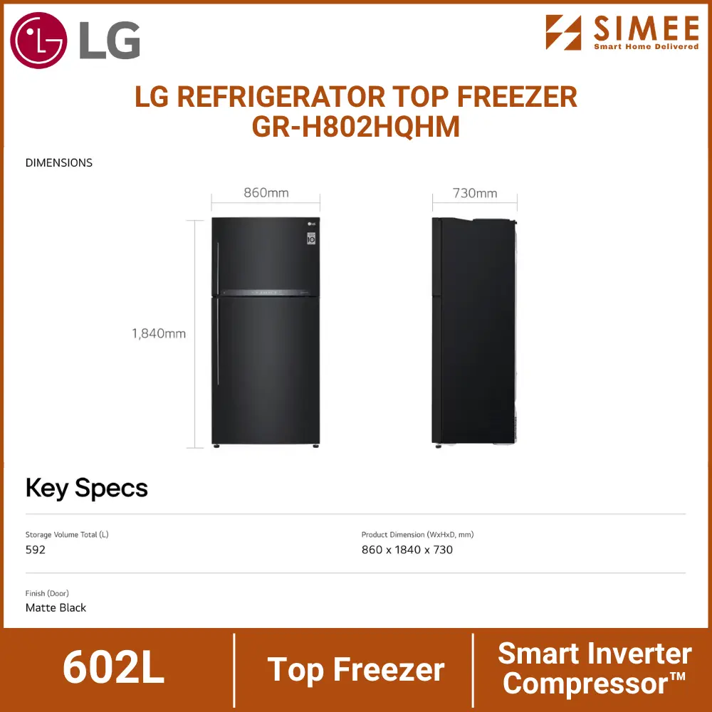 LG REFRIGERATOR TOP FREEZER GR-H802HQHM (11).webp