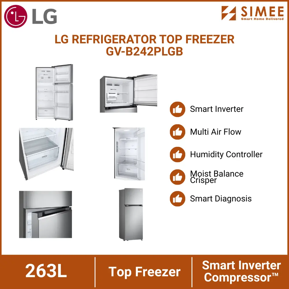 LG REFRIGERATOR TOP FREEZER GV-B242PLGB (2).webp