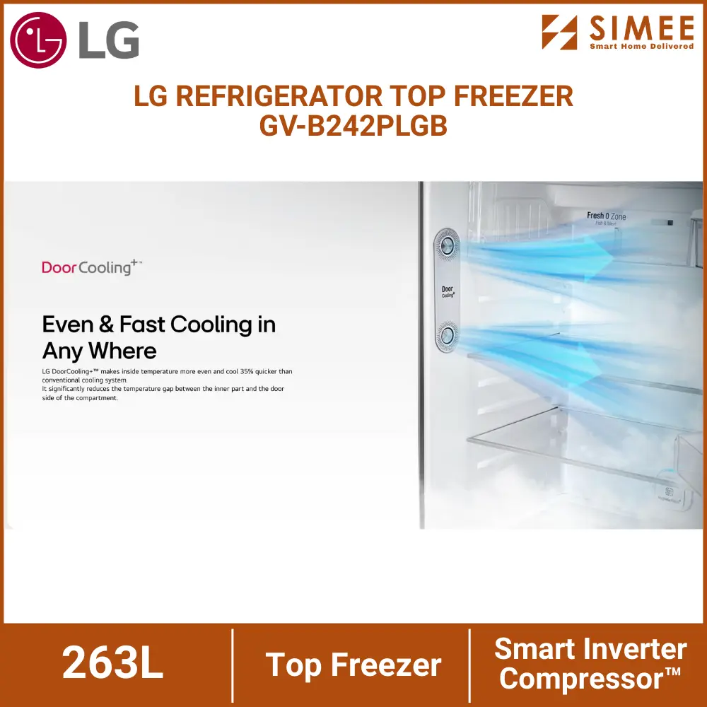 LG REFRIGERATOR TOP FREEZER GV-B242PLGB (7).webp