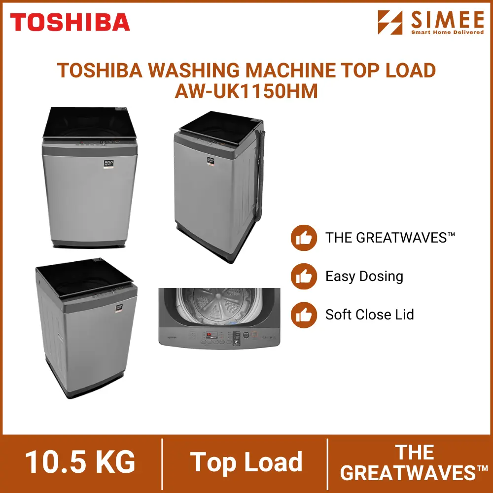 TOSHIBA WASHING MACHINE TOP LOAD AW-UK1150HM (2).webp