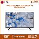 LG TELEVISION HDR10 4K SMART TV 50UQ7050PSA