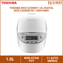 TOSHIBA RICE COOKER 1.0L DIGITAL RICE COOKER RC-10DH1NMY