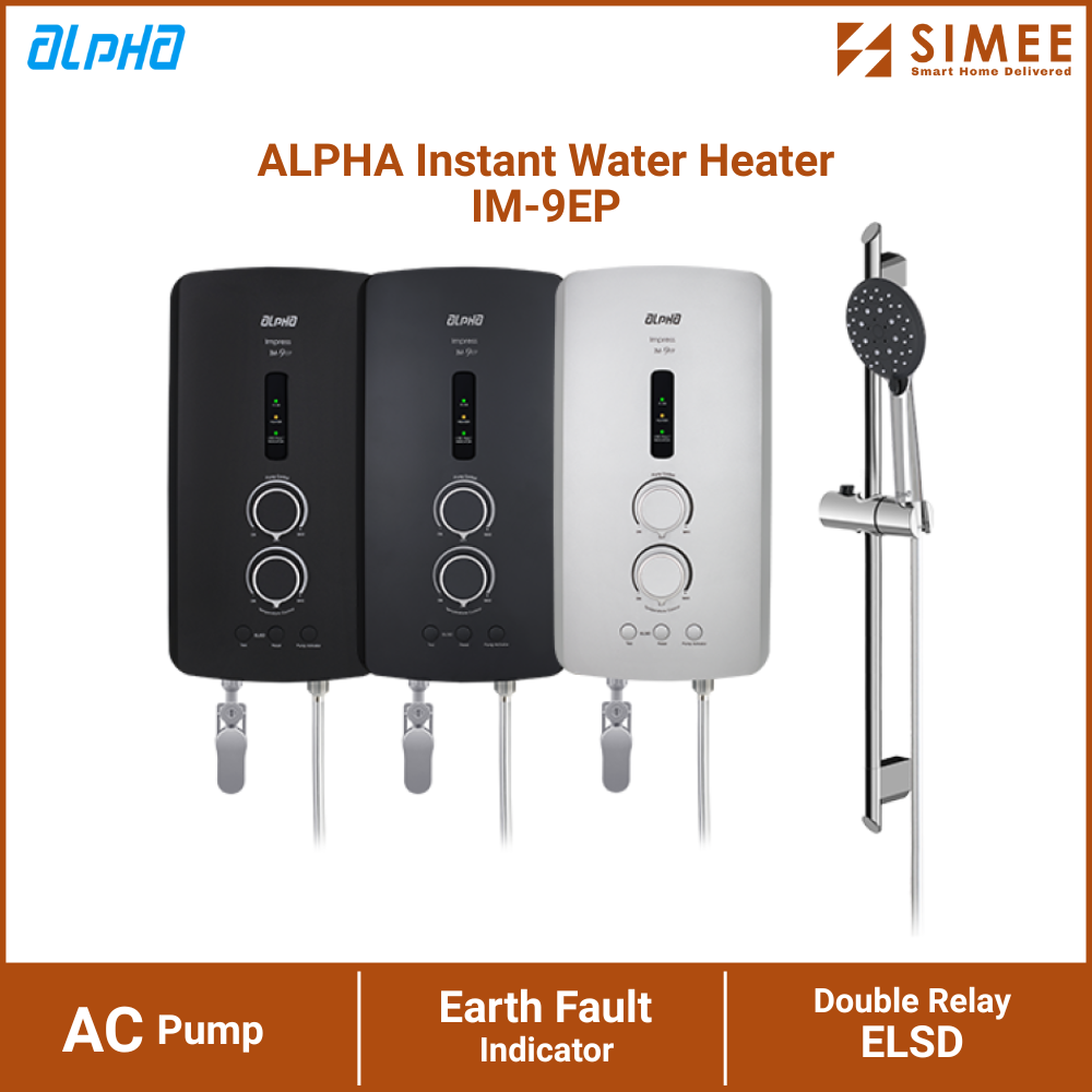 ALPHA WATER HEATER AC PUMP IM-9EP