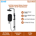ALPHA WATER HEATER DC PUMP SMART 18i SP RAINSHOWER