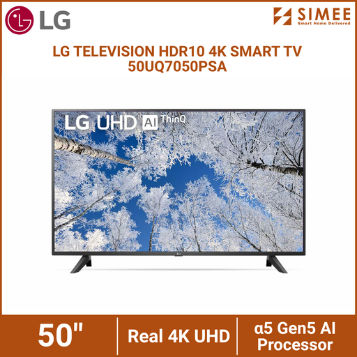 [LG_TV_50UQ7050PSA] LG TELEVISION HDR10 4K SMART TV 50UQ7050PSA