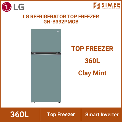 [LG_RF_GN-B332PMGB] LG REFRIGERATOR TOP FREEZER GN-B332PMGB