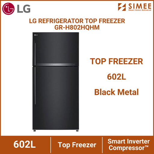 [LG_RF_GR-H802HQHM] LG REFRIGERATOR TOP FREEZER GR-H802HQHM