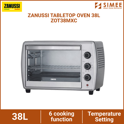 [ZN_TO_ZOT38MXC] ZANUSSI TABLETOP OVEN 38L ZOT38MXC