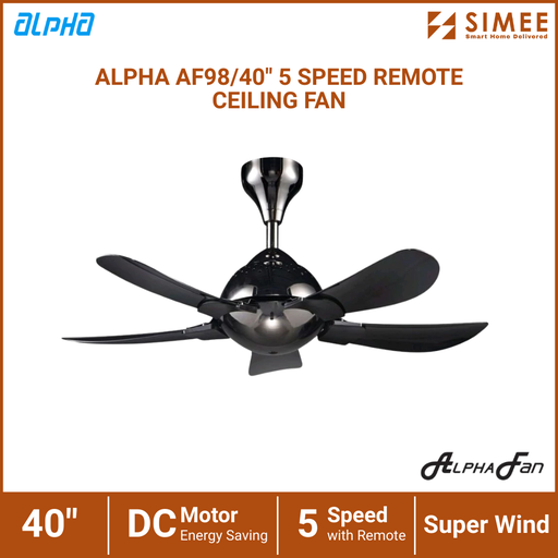 [AP_CF_AF-98/40PWT] ALPHA FAN CEILING FAN AF-98/40PWT