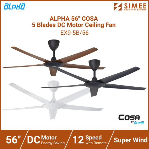 [AP_CF_EX9-5B/56] ALPHA FAN CEILING FAN EX9-5B/56