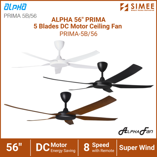 [AP_CF_PRIMA 5B/56] ALPHA FAN CEILING FAN PRIMA 5B/56