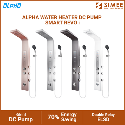 [AP_WH_REVO i] ALPHA WATER HEATER DC PUMP SMART REVO i