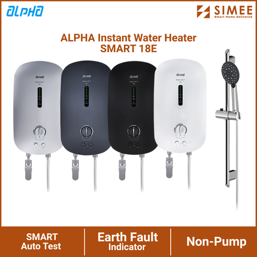 [AP_WH_SMART 18E] ALPHA WATER HEATER NON-PUMP SMART 18E