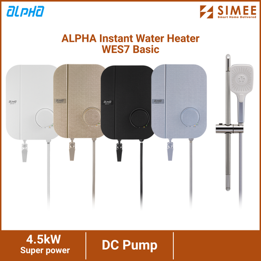 [AP_WH_WES7 BASIC] ALPHA WATER HEATER DC PUMP WES7 BASIC
