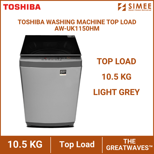 [TS_WM_AW-UK1150HM] TOSHIBA WASHING MACHINE TOP LOAD AW-UK1150HM