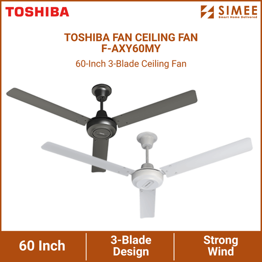 TOSHIBA FAN CEILING FAN F-AXY60MY