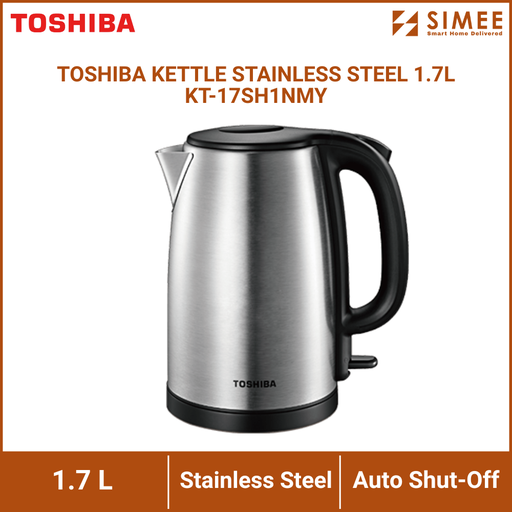 [TS_KT_KT-17SH1NMY] TOSHIBA KETTLE STAINLESS STEEL 1.7L KT-17SH1NMY