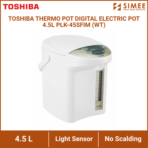 [TS_TP_PLK-45SFIM (WT)] TOSHIBA THERMO POT DIGITAL ELECTRIC POT 4.5L PLK-45SFIM (WT)