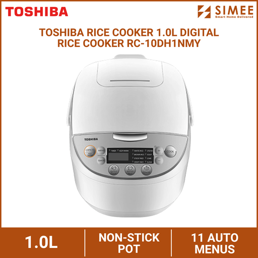 [TS_RC_RC-10DH1NMY] TOSHIBA RICE COOKER 1.0L DIGITAL RICE COOKER RC-10DH1NMY