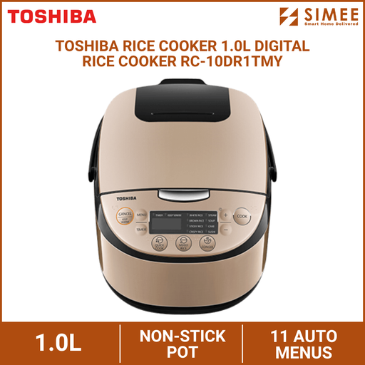 [TS_RC_RC-10DR1TMY] TOSHIBA RICE COOKER 1.0L DIGITAL RICE COOKER RC-10DR1TMY